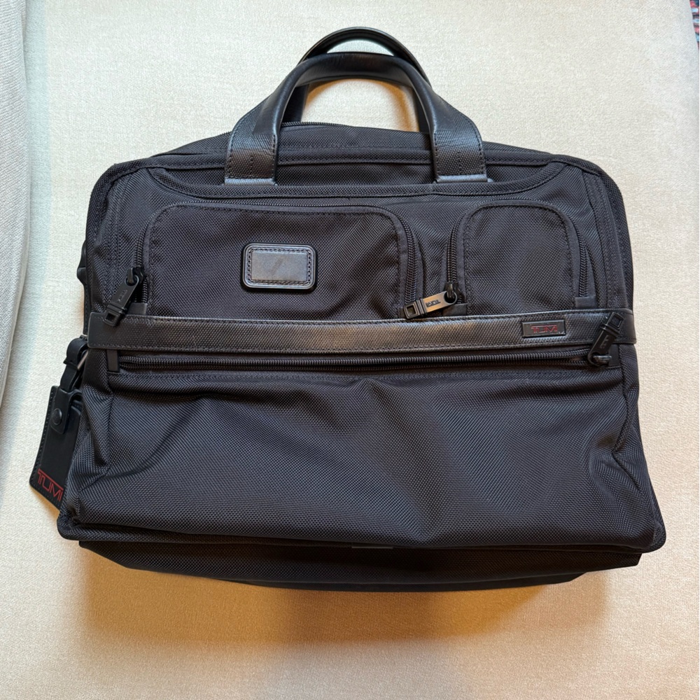 Tumi Expandable Organizer Laptop Briefcase